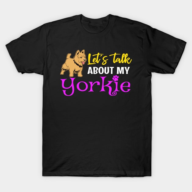 Funny Yorkie T-Shirt by Linco